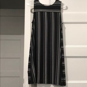 Loft black swing dress. Worn once